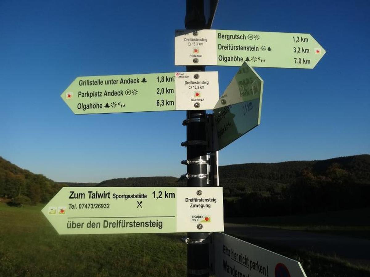 Ferienwohnung Wanderglueck Mossingen Bagian luar foto